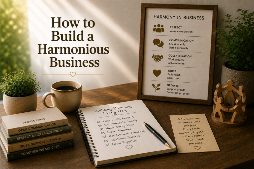 How to Build a Harmonious Business