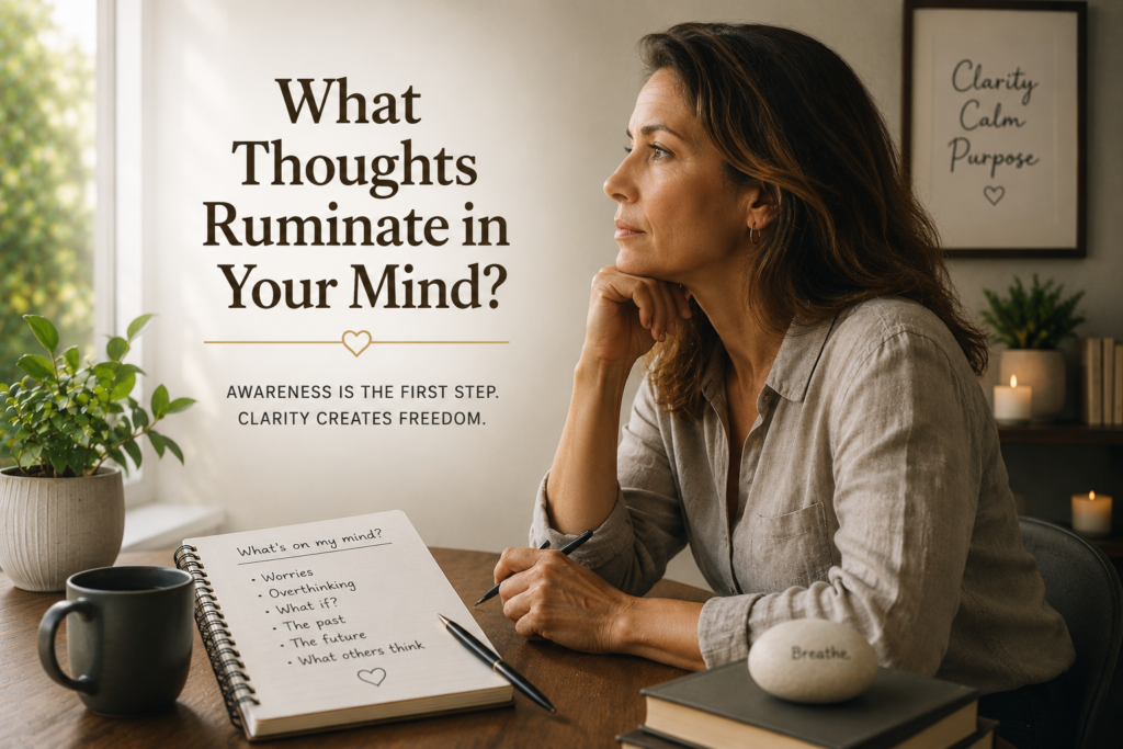 What Thoughts Ruminate in Your Mind?